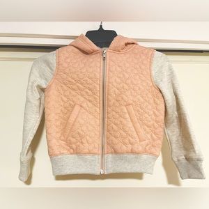 Tucker + Tate pink zip up sweatshirt (4)